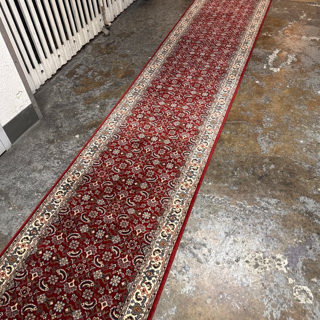 2ft 6in × 19ft 10in Traditional Floral Runner Rug For Sale - Image 12 of 12