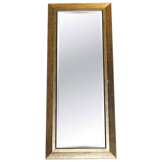 Vintage Golden Bevelled Wall Mirror For Sale - Image 9 of 9