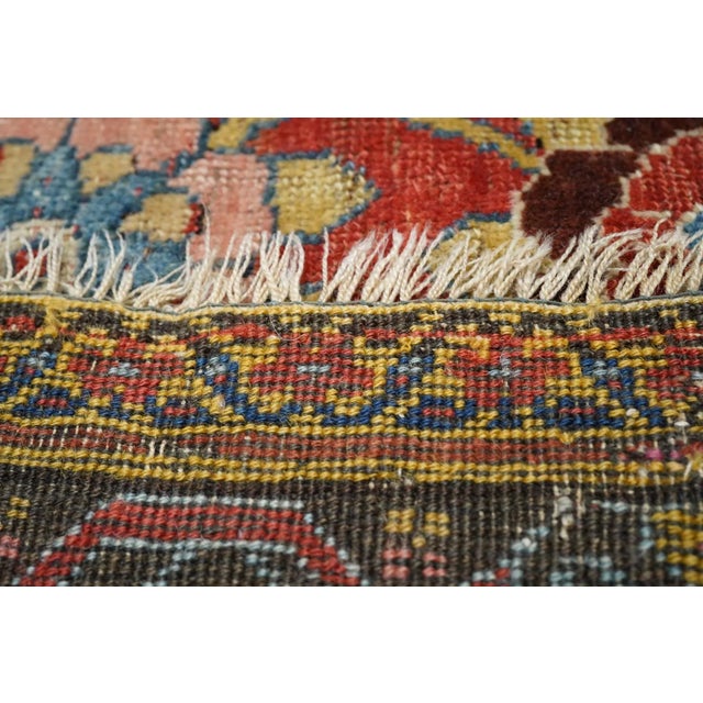 Late 18th Century Antique Bidjar Rug 5'0'' x 10'7'' For Sale - Image 4 of 12