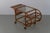 Danish Bamboo and Rattan Bar Cart, 1950s For Sale - Image 11 of 18