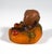 Art Nouveau Pate de Verre Snail Paperweight by Amalric Walter & Henri Bergé, France, 1920 For Sale - Image 3 of 8