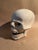 Vintage Hand Painted Skull Light Up Lamp Halloween Decor For Sale - Image 10 of 11
