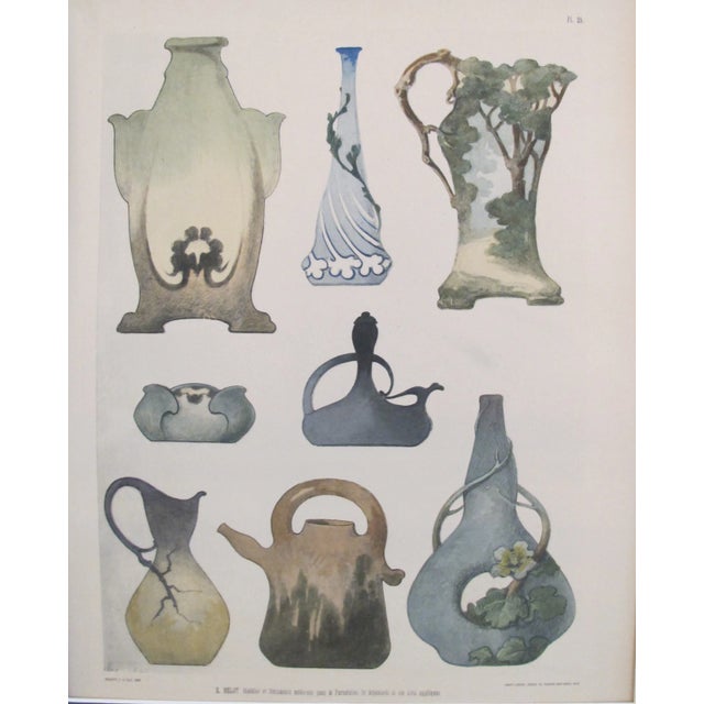 Date: 1931 Notes: Poster, decorative panel, double-matted Artist: Belet About The Poster: From Les Editions Guerinet, the...