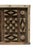 Symmetrical Squares and Diamond Pattern Wall Art Architectural Fragment For Sale - Image 4 of 10