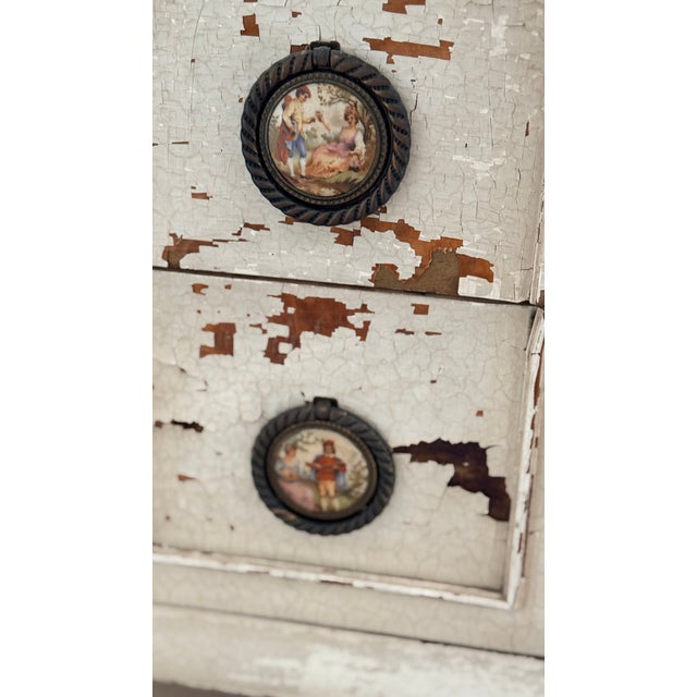 French Pair of Early 1900s French Ball & Claw Side Tables For Sale - Image 3 of 8