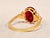The Allyns Alley: Ladies 18K Yellow Gold Ring set with 3.44 CT Oval Ruby and Diamonds For Sale In Philadelphia - Image 6 of 13