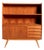 Teak Bookcase with Pull-Out Desk, Sweden, 1950s For Sale