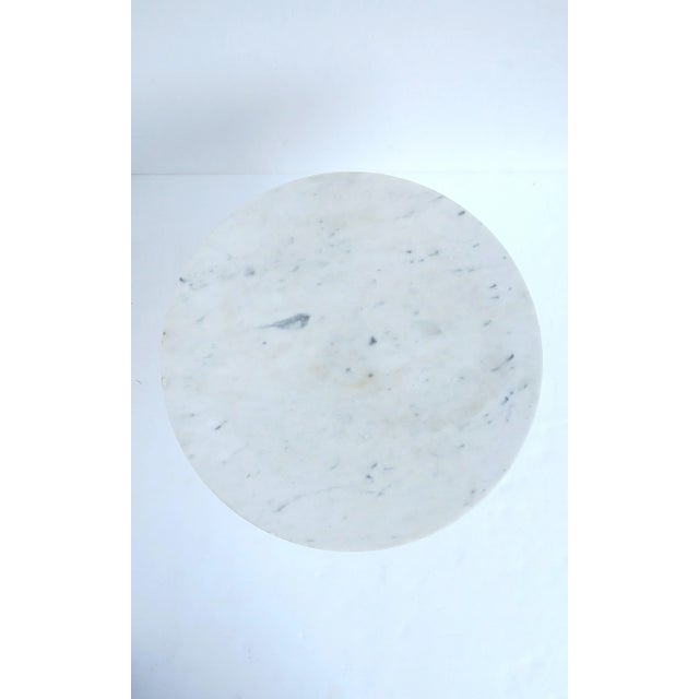 Italian Modern Marble Side Drinks Table, Circa Mid-20th Century, Italy For Sale - Image 9 of 13