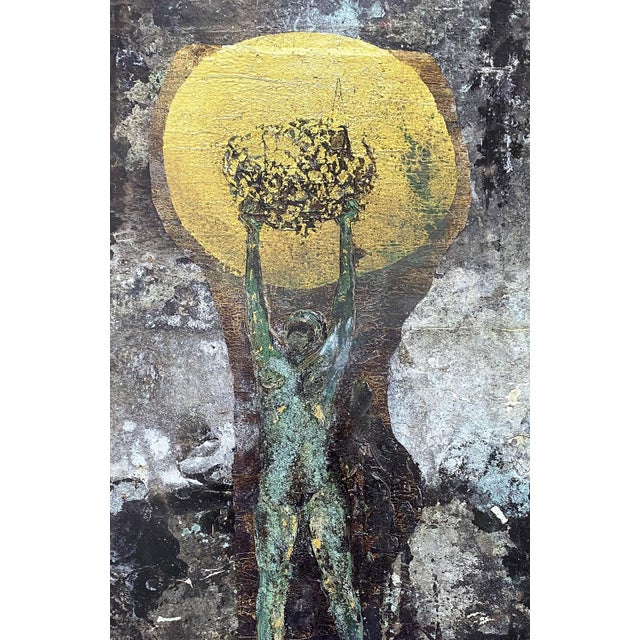 Contemporary Anselm Kiefer the Women Alchemists Official Exhibition Poster For Sale - Image 3 of 4