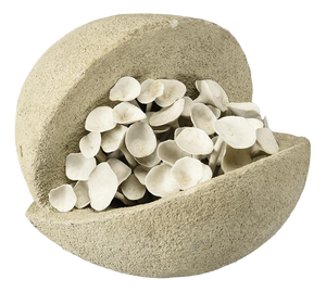 Stone and Porcelain Sculpture, France, 1970s