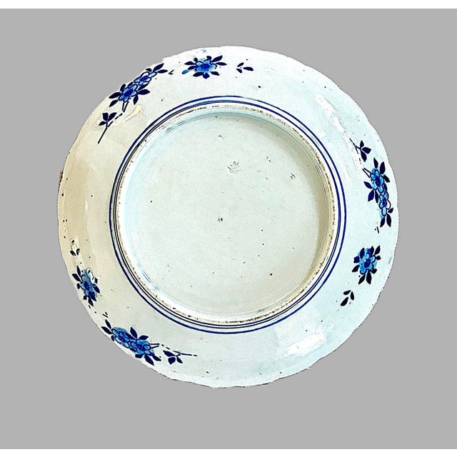 Antique Imari Scalloped Plate For Sale In New York - Image 6 of 9