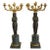 Black Pair of Early 20th Century Egyptian Revival Candelabra For Sale - Image 8 of 8