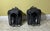 Gray Exceptional Pair of Hand-Forged Iron Wall Lanterns Architectural Sconces For Sale - Image 8 of 17