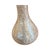 Mid-Century Modern Vintage Frosted Art Glass Vase Organic Modern Vase For Sale - Image 3 of 6