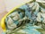Yellow Antique Yellow Painted Wild Life Parlor Chair For Sale - Image 8 of 12