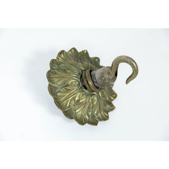 Rare Large Maison Bagues Silver Gilt Bronze Rock Crystal Flower Bouquet 20-Light Chandelier For Sale - Image 12 of 13