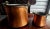 Beautiful Vintage Swiss Copper Pails With Iron Handles - Pair For Sale - Image 4 of 9