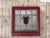 Early 20th C. Stained Glass Window - Shield / Crest in Wine Red and Old Gold For Sale - Image 13 of 13