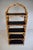 Coastal Regency British Colonial Tortoise Bamboo Etagere Bookcase Shelf Arched For Sale In Philadelphia - Image 6 of 8