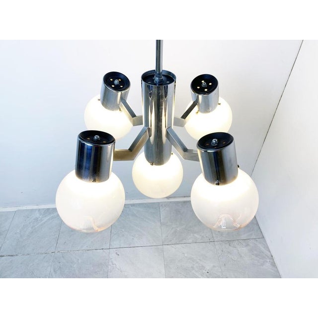 Vintage Chandelier from Mazzega, 1960s For Sale - Image 3 of 13