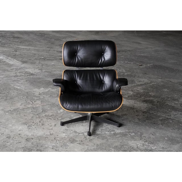 Lounge Chair by Ray & Charles Eames for Vitra, 2000s, in Very Good conditions. Designed from 2000 This piece has an...