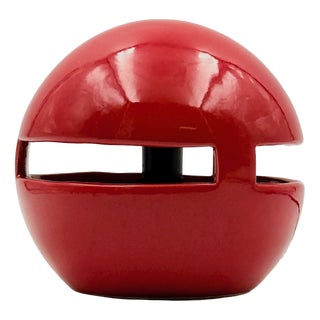 Space Age Ceramic Table Lamp, Italy, 1970s For Sale
