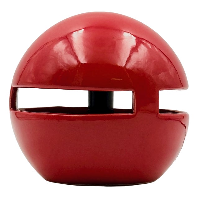 Space Age Ceramic Table Lamp, Italy, 1970s For Sale