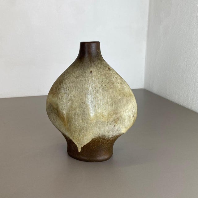 Fat Lava Ceramic Pottery Vase by Gerda Heukeroth for Carstens Tönnieshof, Germany, 1970s For Sale - Image 6 of 18