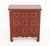 Pair of Chinese Style Red Painted Wood Apothecary Chests For Sale - Image 4 of 7