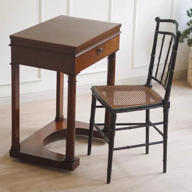 Traditional Biedermeier Empire Dressing Table, 1850s For Sale - Image 3 of 16