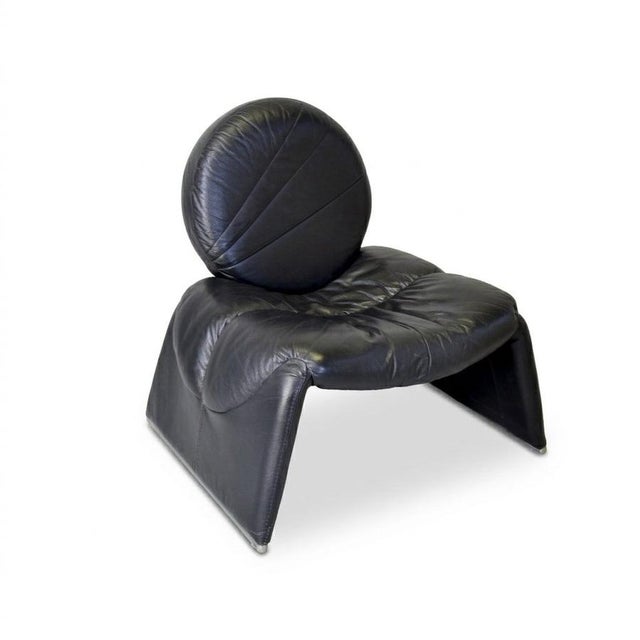 Calypso C35 Armchair by Vittorio Introini for Saporiti Italia, 1980s For Sale - Image 9 of 10