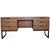 Brown Mid-Century Dressing Table in Teak Veneer For Sale - Image 8 of 8