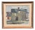 Gustav‑adolf Johansson, Sage House, 1950s, Oil Painting on Canvas, Framed For Sale