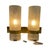 Vintage New Old Stock Wall Mounted Lamp with Original Shade & Brass Base from Doria Leuchten, Germany, 1970s For Sale - Image 3 of 11