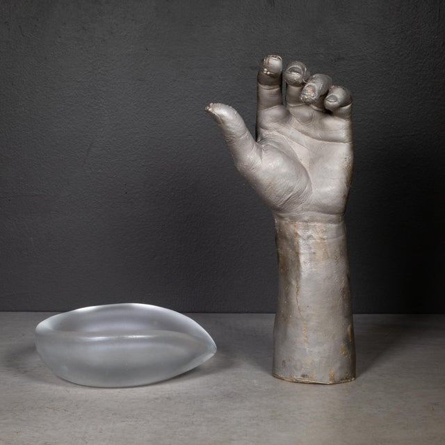 Signed Kaj Franck Frosted Dish, Finland c.1950 For Sale In San Francisco - Image 6 of 7