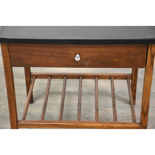 1960s 1960s Refinished Nightstands by Stanley - a Pair For Sale - Image 5 of 9