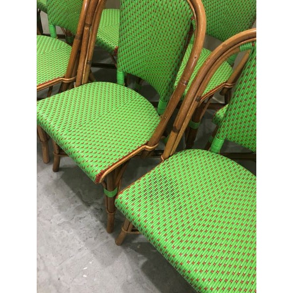 20th Century French Bistro Chairs, Set of 8 Chairish