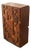 Mid 20th Century Styled After Vintage Lane Brutalist Mosaic Wood Highboy Armoire For Sale