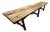 Monumental 18th-Century Spanish Baroque Style Walnut Trestle Dining / Refectory Table For Sale