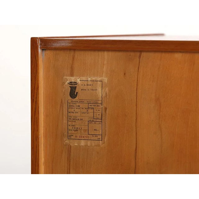Mid-Century Sideboard with Plastic Drawers from UP Závody, 1960s For Sale - Image 9 of 9