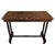 Antique Italian Walnut Burl Inlay Chess Games Side Table with Bobbin Turned Legs, 1890s For Sale - Image 9 of 9