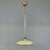 Art Deco Cream Opaline Glass and Brass Pendants, Germany 1930s, Set of 2 For Sale - Image 4 of 18