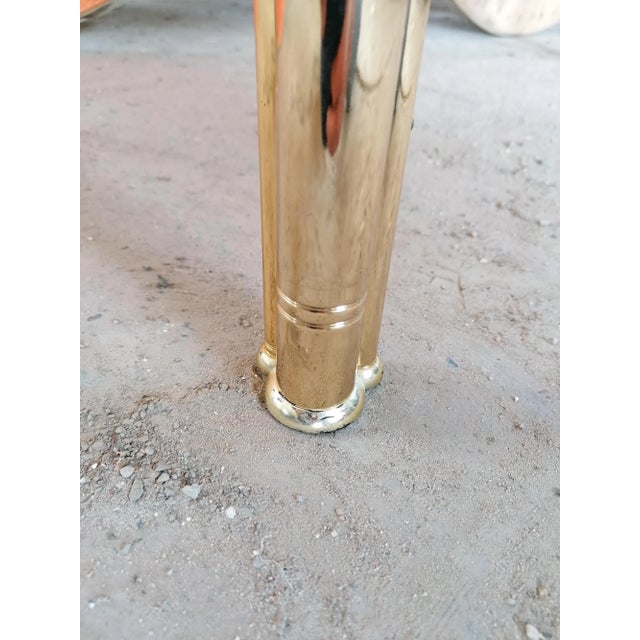 Vintage Faux Bamboo Coffee Table For Sale - Image 6 of 10