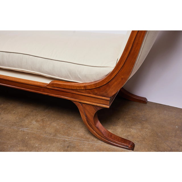 Linen Large, Antique Italian Divan For Sale - Image 8 of 9