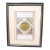 1960s Exotic 3d Foil Watercolor Art Star of David Artist Signed Framed Gold Handpainted For Sale