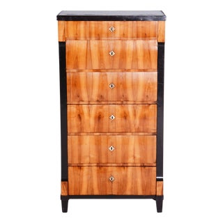 Biedermeier Cherrywood Shelf, Austria, 1810s For Sale