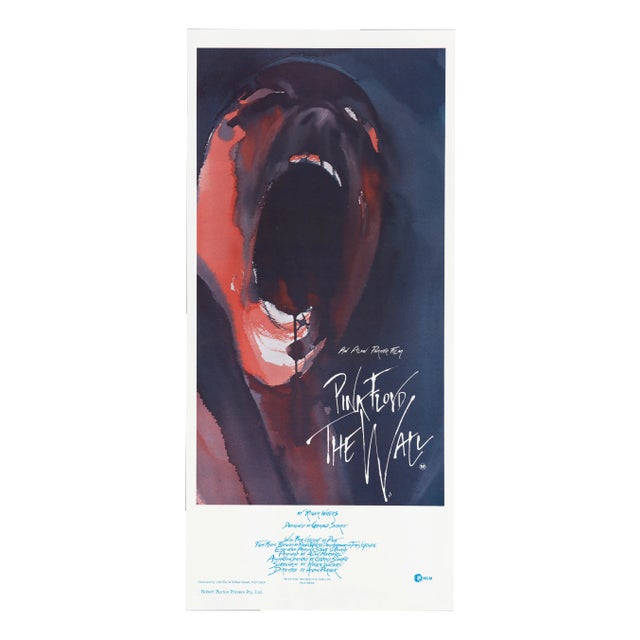 Pink Floyd "The Wall" Original Vintage Movie Poster, Australian, 1982 For Sale