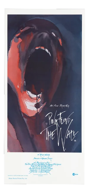 Pink Floyd "The Wall" Original Vintage Movie Poster, Australian, 1982