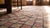 Raspberry Pink Striking Raspberry Pink Diamond Pattern Dhurrie Style Antique Indian Cotton Rug For Sale - Image 8 of 8