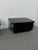Vintage Low Italian Wooden Bedside Tables with Glossy Lacquered Finish, 1970s, Set of 2 For Sale - Image 6 of 14